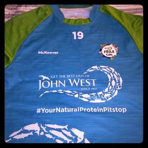 Soccer style shirt - Gaelic and from Ireland